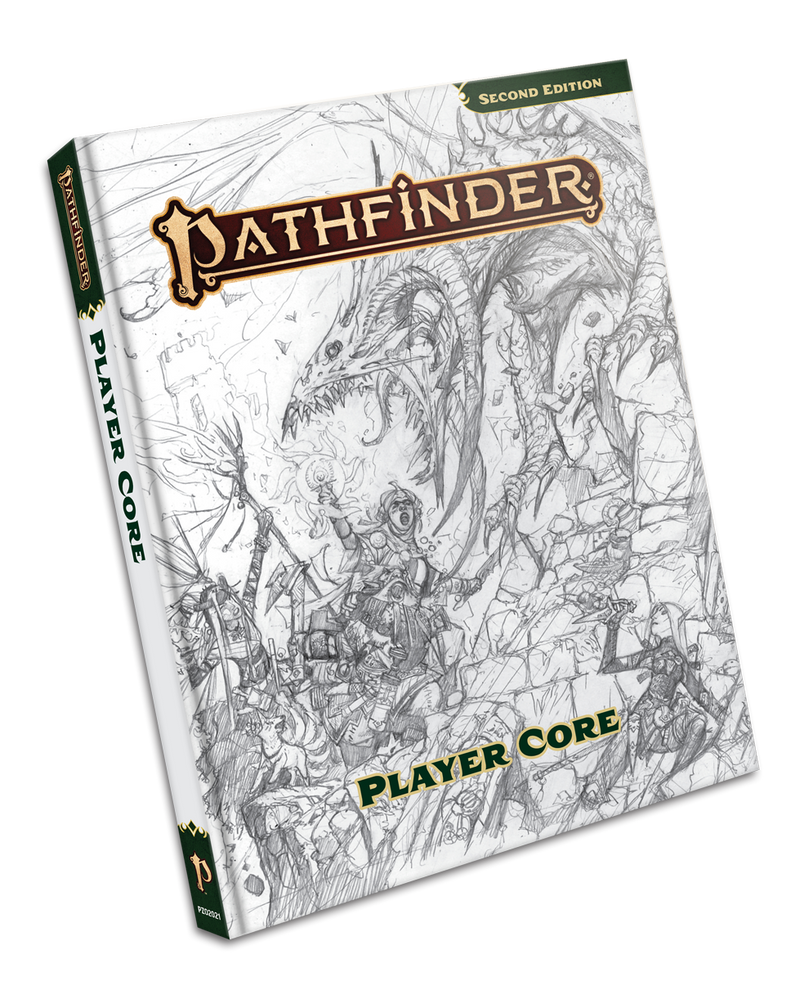 Pathfinder Second Edition - Player Core Rulebook Sketch