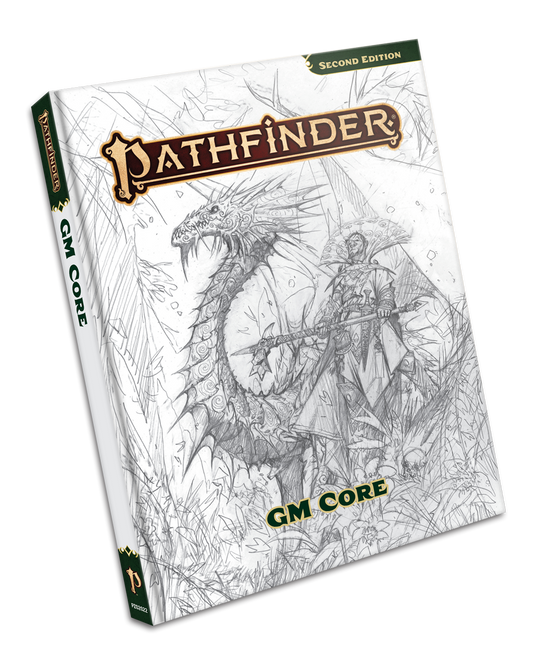 Pathfinder Second Edition - GM Core Rulebook Sketch