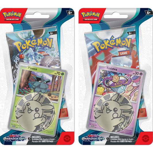 Pokemon Scarlet & Violet Paradox Rift Checklane Booster