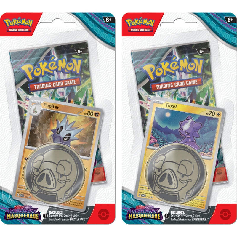 Pokemon Scarlet & Violet Twilight Masquerade Checklane Booster
