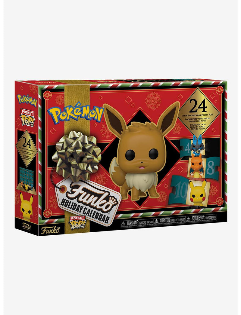 Pokemon Funko Pocket Pop! Holiday 24 Day Advent Calendar 2023