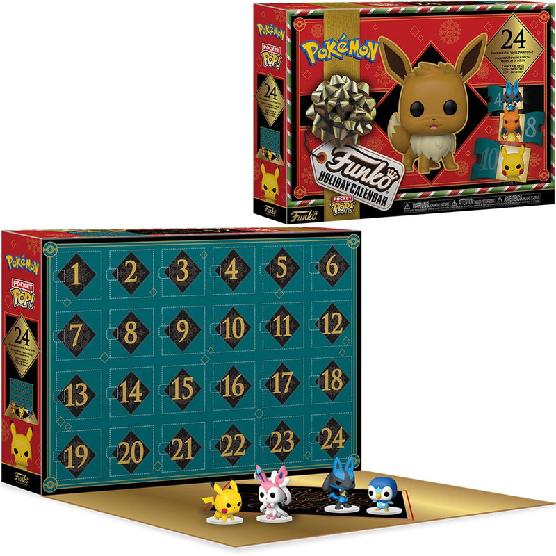 Pokemon Funko Pocket Pop! Holiday 24 Day Advent Calendar 2023