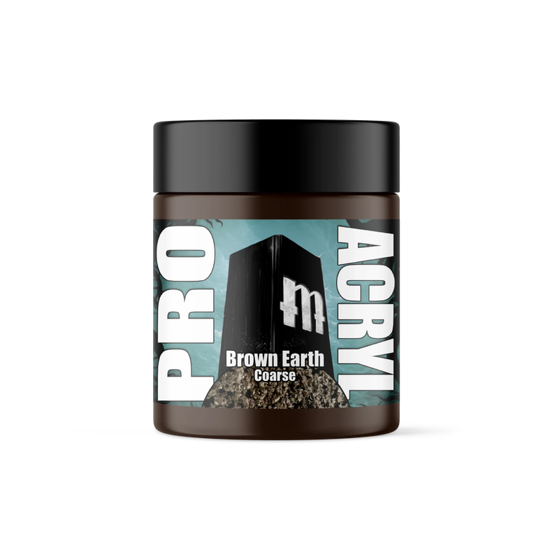 Monument Pro Acryl Basing Textures - Brown Earth - Coarse 120ml