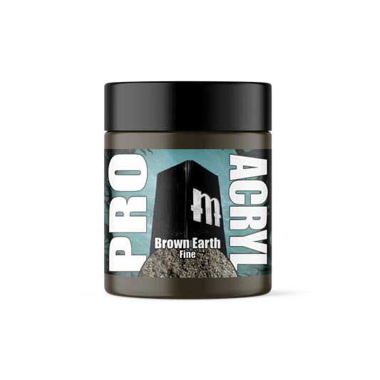 Monument Pro Acryl Basing Textures - Brown Earth - Fine 120ml
