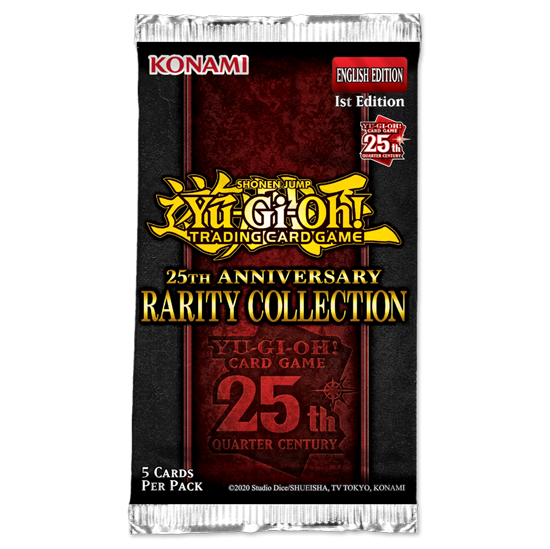 Yu-Gi-Oh TCG: 25th Anniversary Rarity Collection Booster Pack