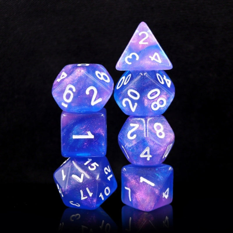 Sapphire Phantasm RPG Dice Set