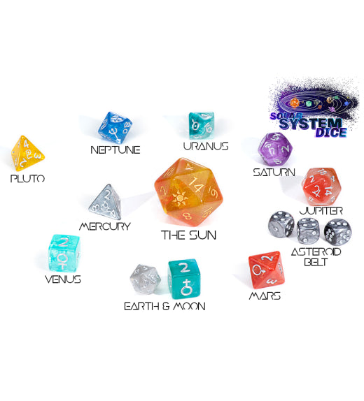 Gate Keeper Games Solar System Dice