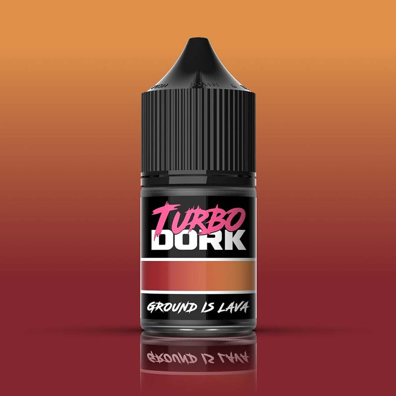 Turbo Dork: Turboshifts Acrylic Paint: Ground Is Lava (22Ml Bottle)