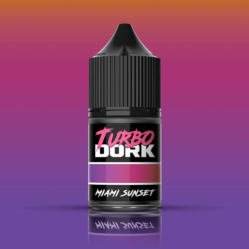 Turbo Dork: Turboshifts Acrylic Paint: Miami Sunset (22Ml Bottle)