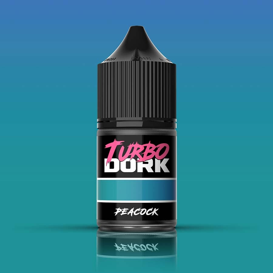 Turbo Dork: Turboshifts Acrylic Paint: Peacock (22Ml Bottle)