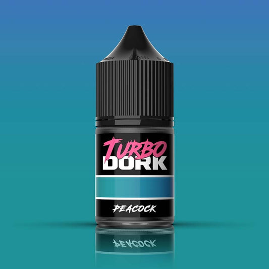 Turbo Dork: Turboshifts Acrylic Paint: Peacock (22Ml Bottle)