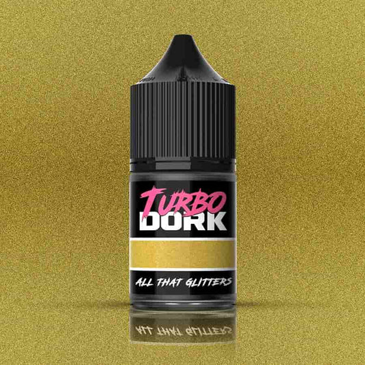 Turbo Dork: Metallics Acrylic Paint: All That Glitters (22Ml Bottle)