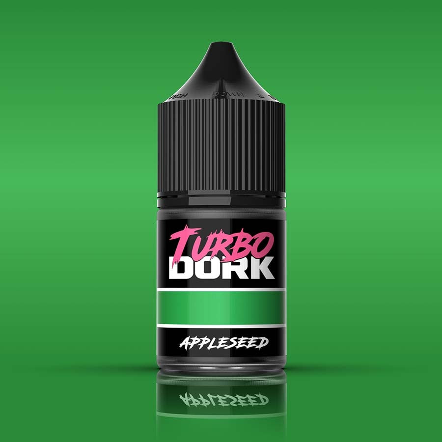 Turbo Dork: Metallics Acrylic Paint: Apple Seed (22Ml Bottle)