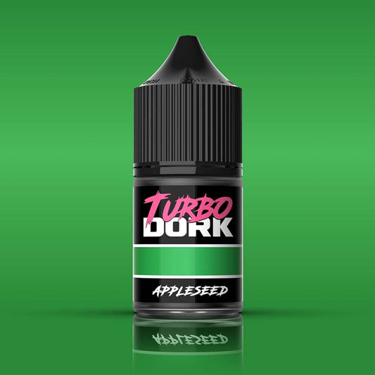 Turbo Dork: Metallics Acrylic Paint: Apple Seed (22Ml Bottle)