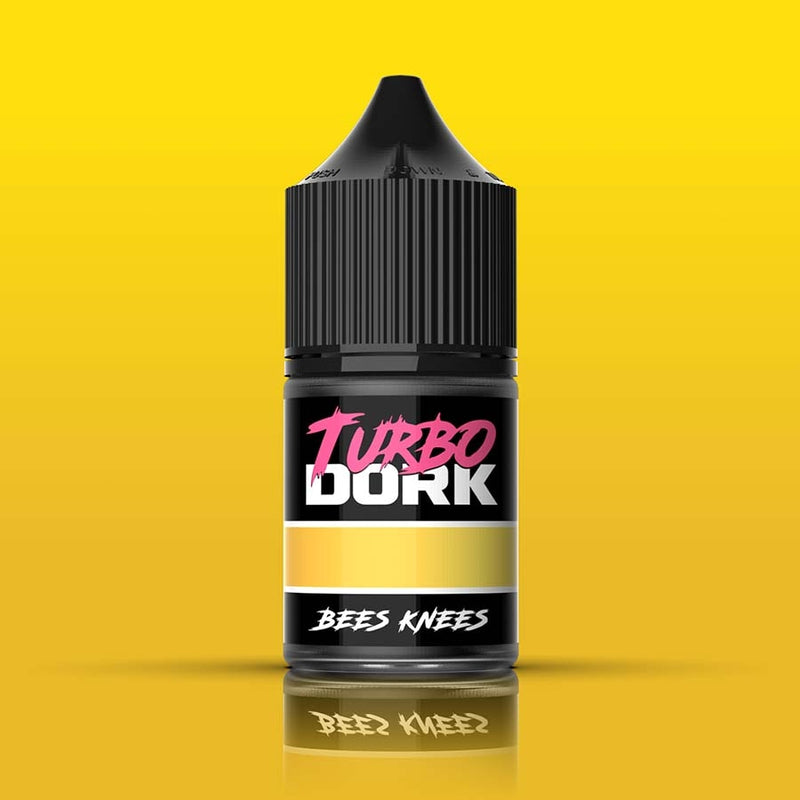 Turbo Dork: Metallics Acrylic Paint: Bees Knees (22Ml Bottle)