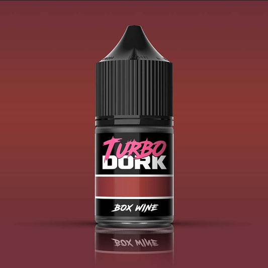 Turbo Dork: Metallics Acrylic Paint: Box Wine (22Ml Bottle)