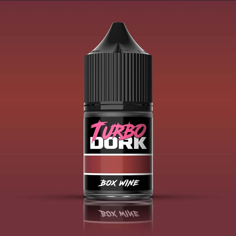 Turbo Dork: Metallics Acrylic Paint: Box Wine (22Ml Bottle)
