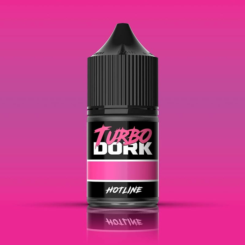 Turbo Dork: Metallics Acrylic Paint: Hotline (22Ml Bottle)