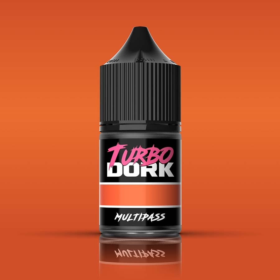 Turbo Dork: Metallics Acrylic Paint: Multi Pass (22Ml Bottle)