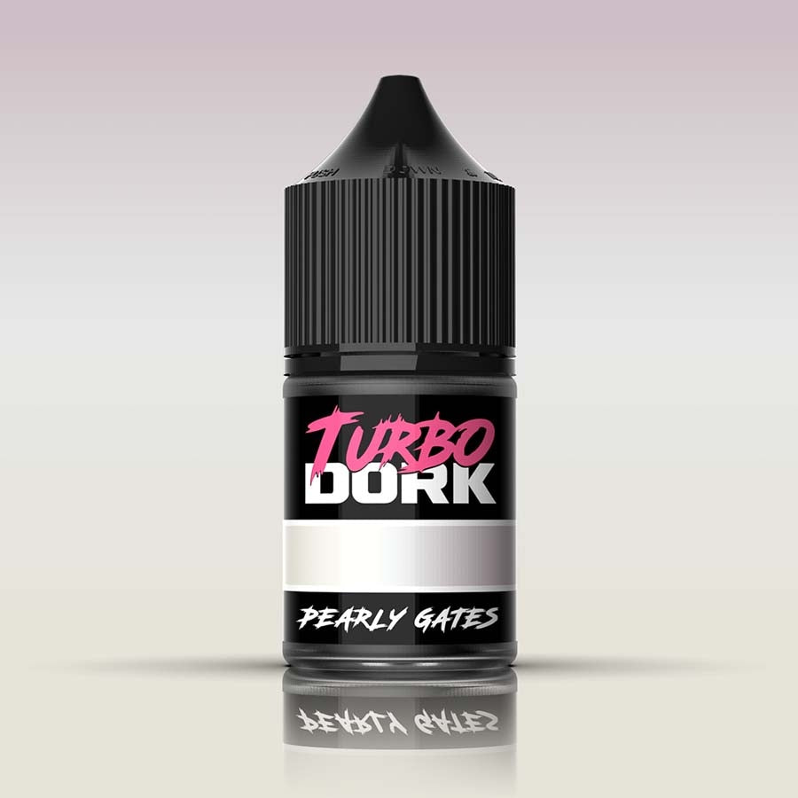 Turbo Dork: Metallics Acrylic Paint: Pearly Gates (22Ml Bottle)