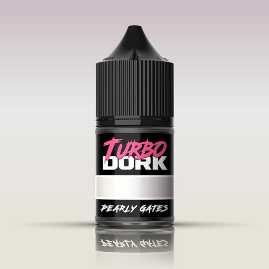 Turbo Dork: Metallics Acrylic Paint: Pearly Gates (22Ml Bottle)