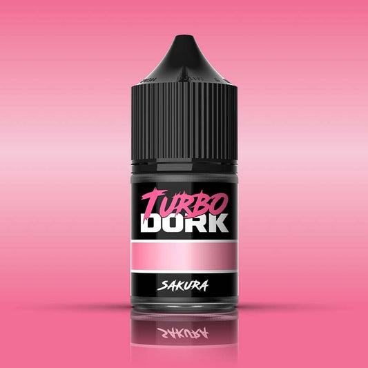 Turbo Dork: Metallics Acrylic Paint: Sakura (22Ml Bottle)