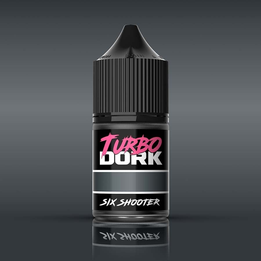 Turbo Dork: Metallics Acrylic Paint: Six Shooter (22Ml Bottle)