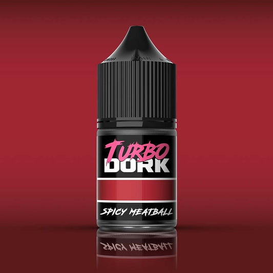 Turbo Dork: Metallics Acrylic Paint: Spicy Meatball (22Ml Bottle)