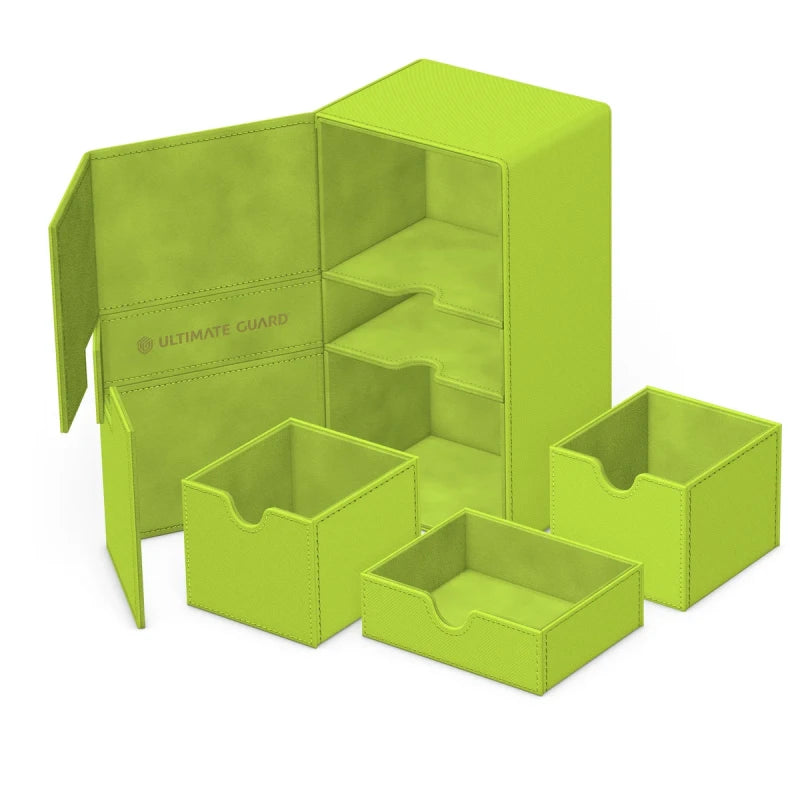 Twin Flip'n'Tray Deck Box: Summer Edition 2025 - Lime (200+)