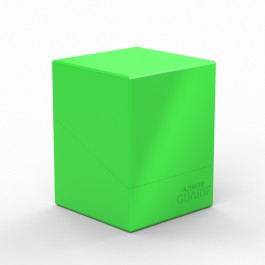 Ultimate Guard Boulder Deck Box - Solid Neon Green 100+