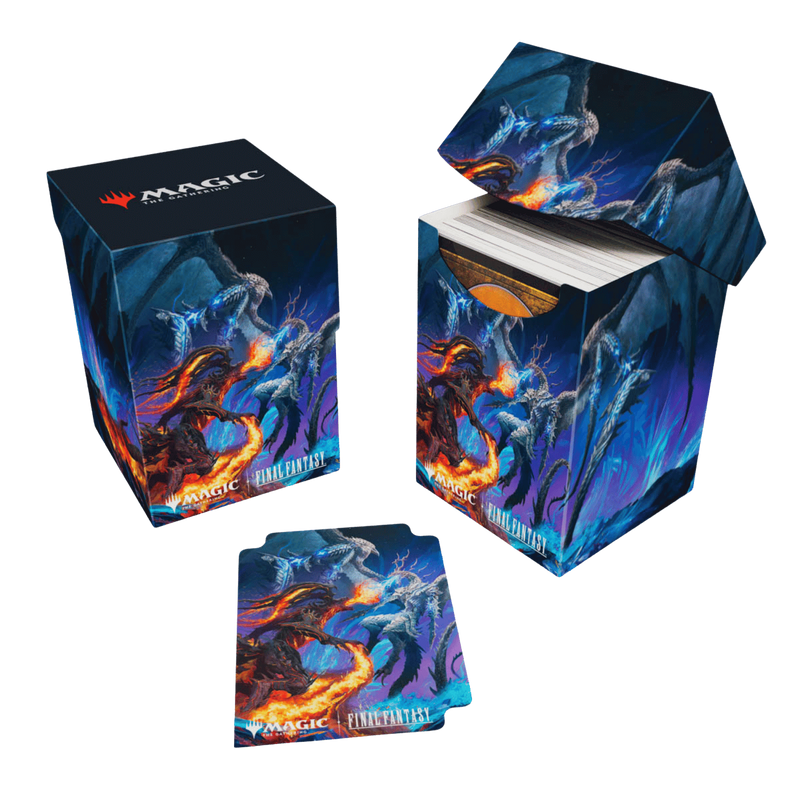 Ultra PRO: 100+ Deck Box: Ifrit vs. Bahamut