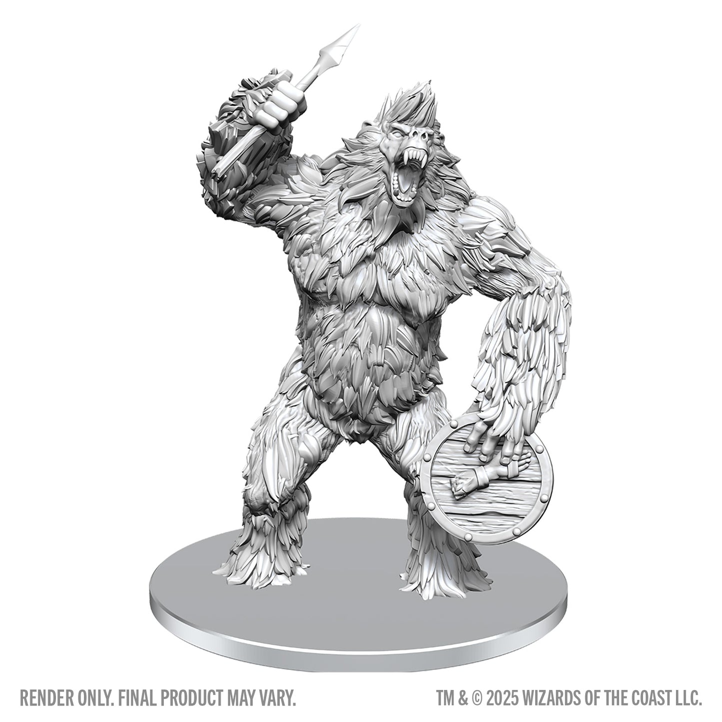 Nolzur`s Marvelous Unpainted Miniatures - W28 Classic Yeti