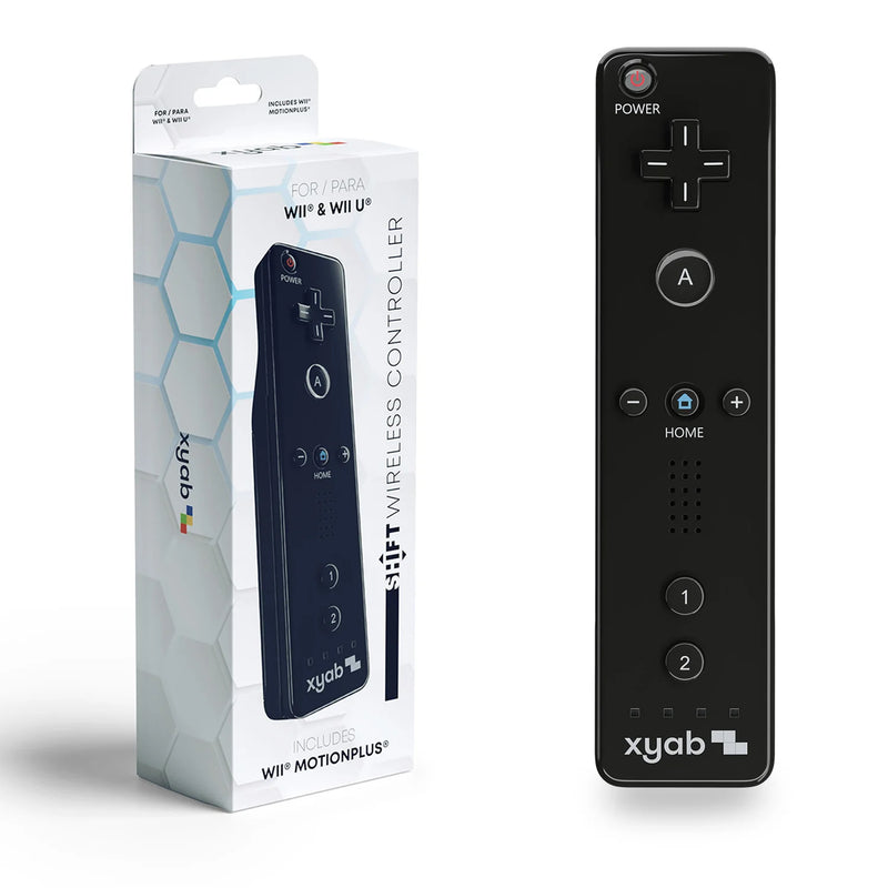 XYAB Wireless Motion Plus Controller - Wii / Wii U (Black)