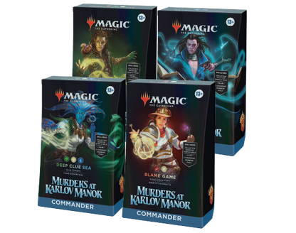Murders at Karlov Manor Commander Decks