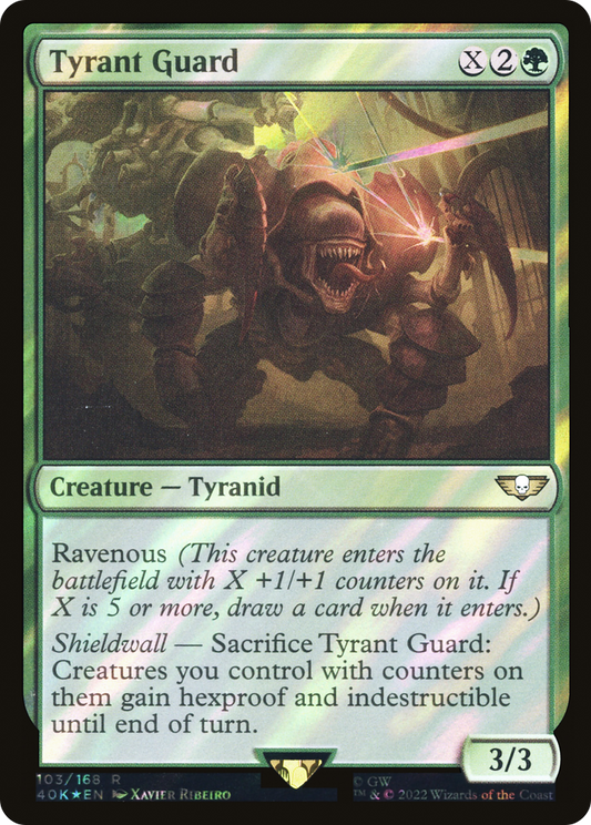 Tyrant Guard (Surge Foil) [Warhammer 40,000]