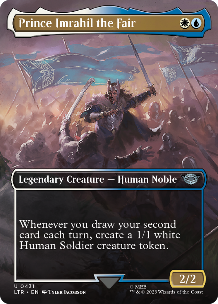 Prince Imrahil the Fair (Borderless Alternate Art) [The Lord of the Rings: Tales of Middle-Earth]