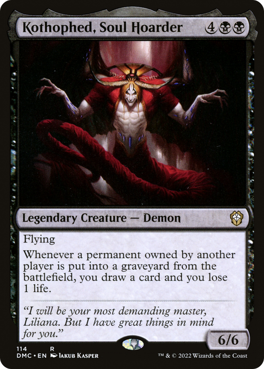 Kothophed, Soul Hoarder [Dominaria United Commander]