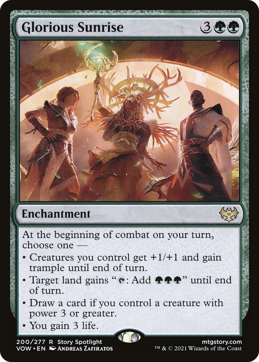 Glorious Sunrise [Innistrad: Crimson Vow]