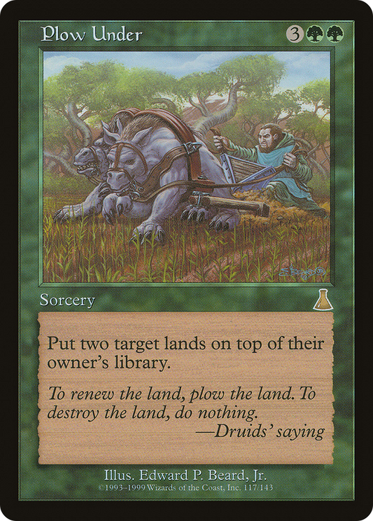 Plow Under [Urza's Destiny]