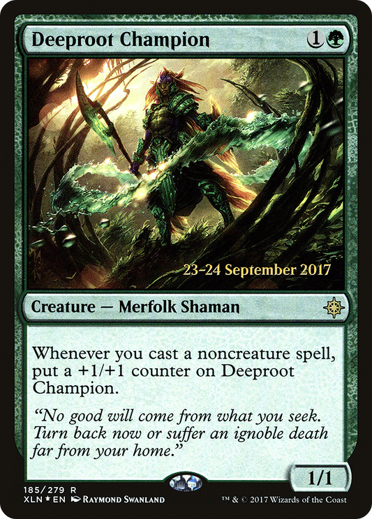 Deeproot Champion [Ixalan Prerelease Promos]