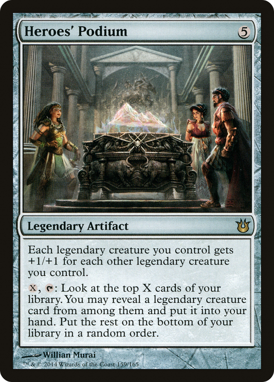 Heroes' Podium [Born of the Gods]