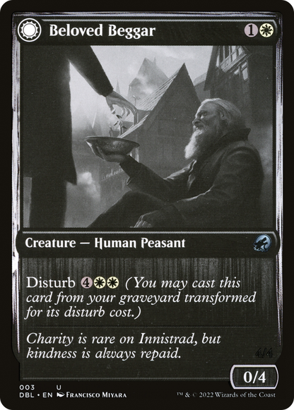 Beloved Beggar // Generous Soul [Innistrad: Double Feature]
