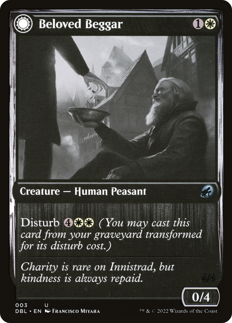 Beloved Beggar // Generous Soul [Innistrad: Double Feature]