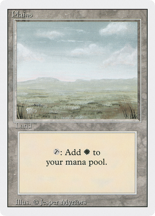 Plains (Signature on Left) [Revised Edition]