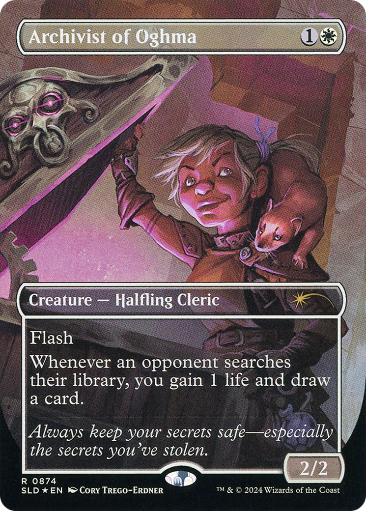 Archivist of Oghma (Rainbow Foil) [Secret Lair Drop Series]