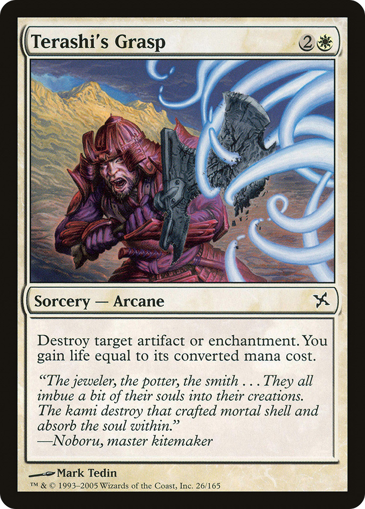 Terashi's Grasp [Betrayers of Kamigawa]