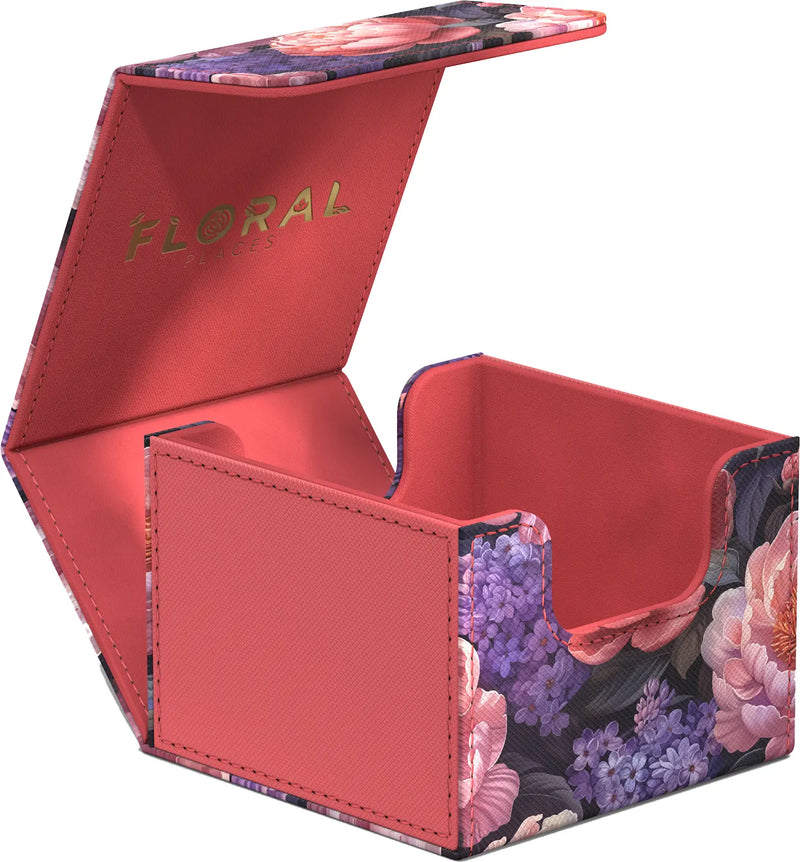 Ultimate Guard Sidewinder Deck Box - Floral Places III - Vivid Field (133+)