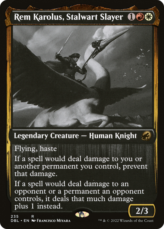 Rem Karolus, Stalwart Slayer [Innistrad: Double Feature]