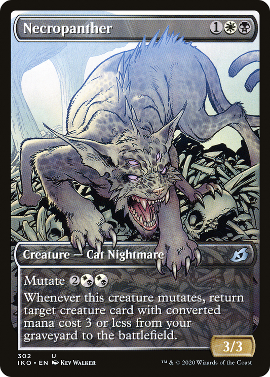 Necropanther (Showcase) [Ikoria: Lair of Behemoths]