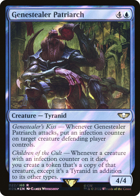 Genestealer Patriarch (Surge Foil) [Warhammer 40,000]